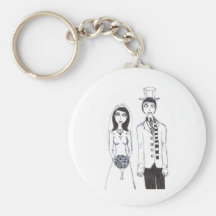 The Creepy Wedding Keychain