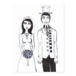 The Creepy Wedding Postcard