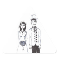 The Creepy Wedding Stickers