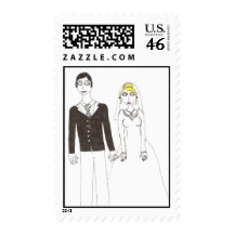 The Creepy Wedding the 2nd Postage
