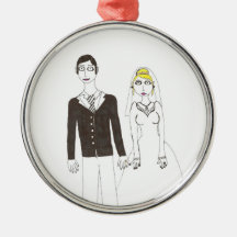 The Creepy wedding the Second Christmas Tree Ornaments