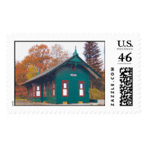 The Cresco Train Station postage by skytopian The Cresco Train Station postage