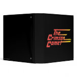 The Crimson Comet Logo Vinyl Binders