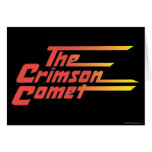 The Crimson Comet Logo cards