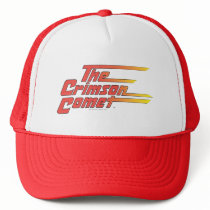 The Crimson Comet Logo Trucker Hat