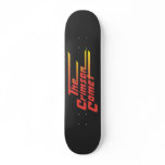 The Crimson Comet Logo Skate Boards