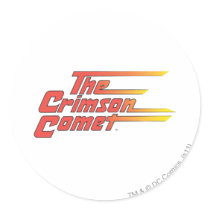 The Crimson Comet Logo Sticker