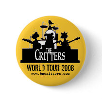The Critters! concert buttons by surfpir8 The Critters! concert buttons