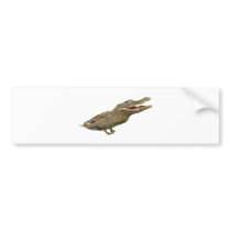 The Crocoduck bumper stickers