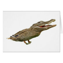 The Crocoduck Card