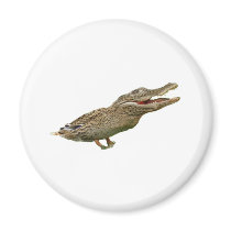 The Crocoduck Fridge Magnets