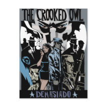 The Crooked Owl Postcard
