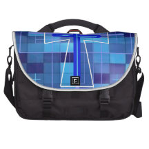 The Cross on ceramic tiles. Laptop Computer Bag