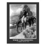 The Crossing, Vintage painting framable print