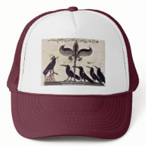 The Crow King And His Council By Arabischer Maler Hat