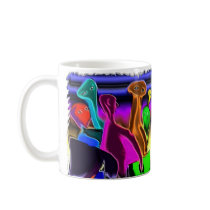 the crowd in a mirror mugs