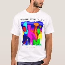 the crowd  t-shirts