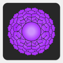 The Crown Chakra Sticker