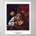 The Crowned Speakers By Jan Steen Print