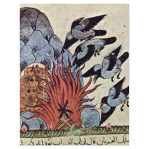 The Crows Fold Their Wings With The Fire Burning O Flyer