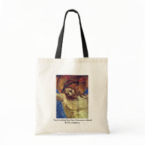 The Crucified And San Domenico Detail Canvas Bags