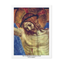 The Crucified And San Domenico Detail Post Cards