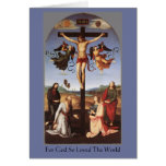 "The Crucifixion" by Raphael cards