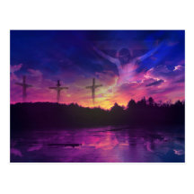 The Crucifixion of Jesus Christ on the Cross Postcards