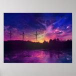 The Crucifixion of Jesus Christ on the Cross Print