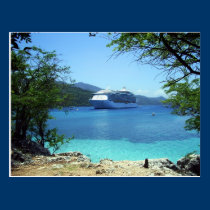 The cruise postcards