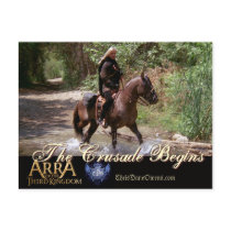 THE CRUSADE BEGINS-postcard by AngelsWitches THE CRUSADE BEGINS-postcard