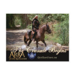 THE CRUSADE BEGINS-postcard