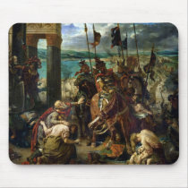 The Crusaders' entry into Constantinople Mousepads
