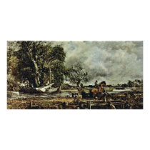 The Crux Of The Horse By John Constable (Best Qual Photo Greeting Card