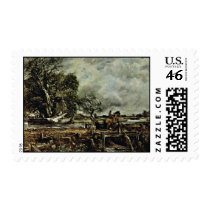 The Crux Of The Horse By John Constable (Best Qual Postage Stamp