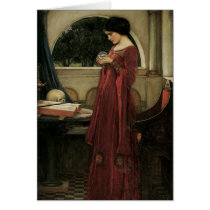 The Crystal Ball 1902 Greeting Cards