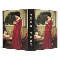 The Crystal Ball by John Waterhouse - Binder by Aquavel The Crystal Ball by John Waterhouse - Binder