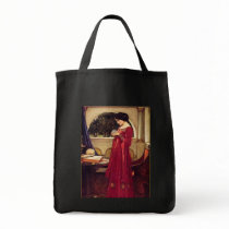 "The Crystal Ball" Pre-Raphaelite Tote Bag