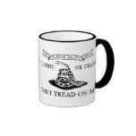 The Culpeper Don't Tread on Me Flag Coffee Mug
