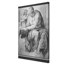 The Cumaean Sibyl, after Michangelo Buonarroti Canvas Print