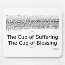 The Cup of Suffering and The Cup of Blessing Mousepad
