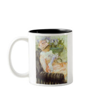 The Cup of Tea, Portrait of Lydia, Mary Cassatt mugs