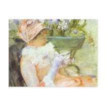 The Cup of Tea, Portrait of Lydia, Mary Cassatt postcards