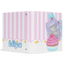 The cupcake fairy binders by Cilitra The cupcake fairy binders