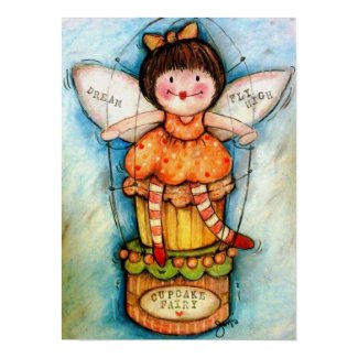 The Cupcake Fairy print