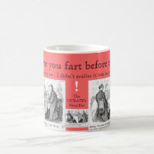 The Curate's Infamously Flatulent Faux Pas Eggcup! Mug