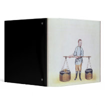 The Curd Seller Vinyl Binders