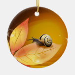 The curious Snail Ornaments