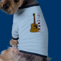 The Cutaway Acoustic Guitar pet clothing