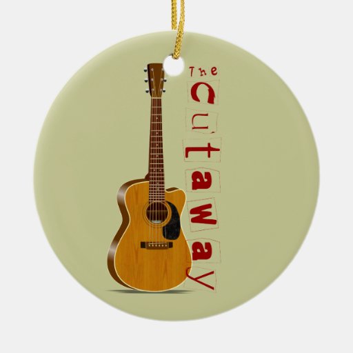 the cutaway acoustic guitar christmas tree ornaments zazzle the cutaway acoustic guitar christmas tree ornaments zazzle
